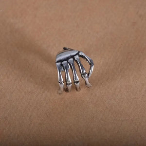 Skeleton Hand Ear Cuff