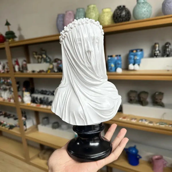 Veiled Elegance – The Lady of Grace Bust