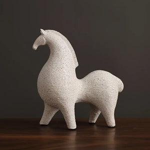 Majestic Stallion Duo – Abstract Horse Sculptures