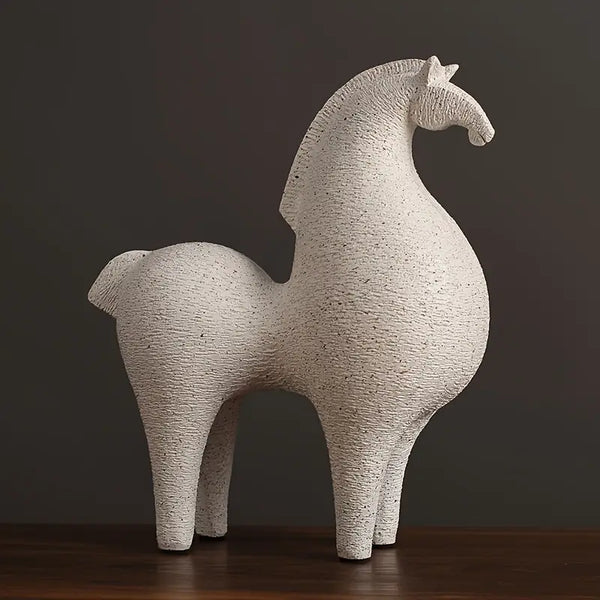 Majestic Stallion Duo – Abstract Horse Sculptures