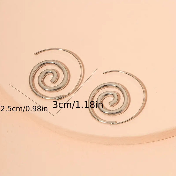 Elysian Spiral Earrings