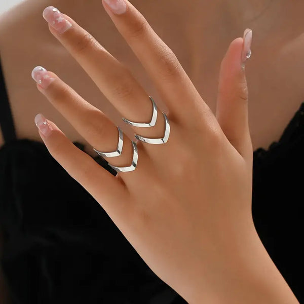Twin Arrow Ring