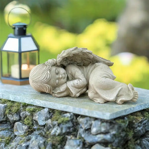 Sleeping Angel Garden Statue