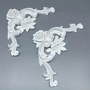 Floral Elegance Applique Set (2 Pieces)