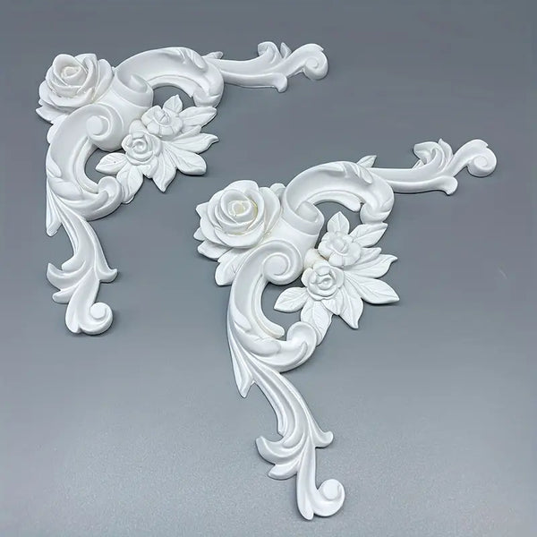 Floral Elegance Applique Set (2 Pieces)