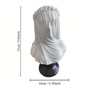 Veiled Elegance – The Lady of Grace Bust