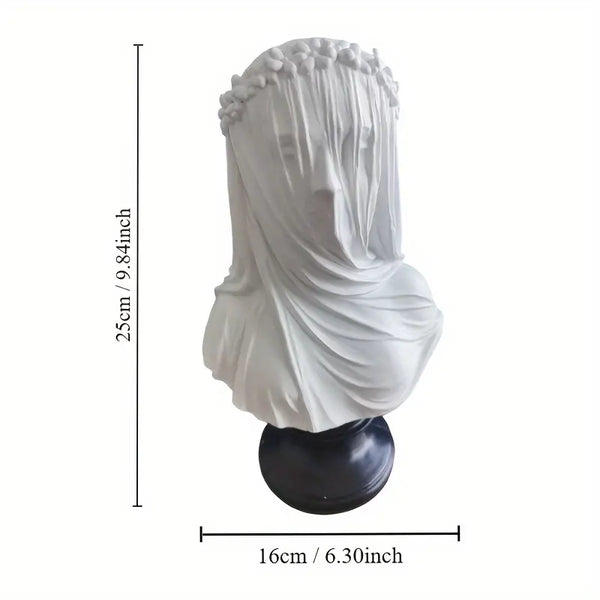 Veiled Elegance – The Lady of Grace Bust