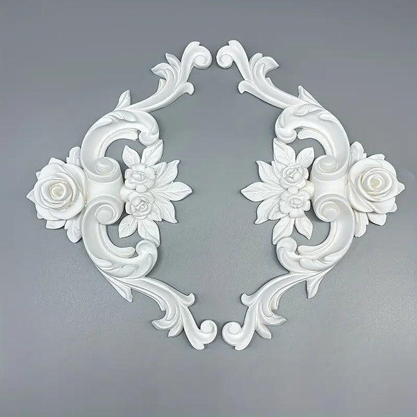 Floral Elegance Applique Set (2 Pieces)