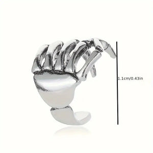Skeleton Hand Ear Cuff