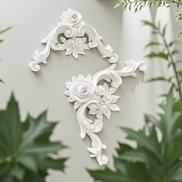 Floral Elegance Applique Set (2 Pieces)