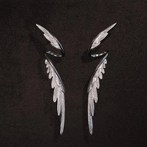 Feathered Whispers Earrings (Pair)