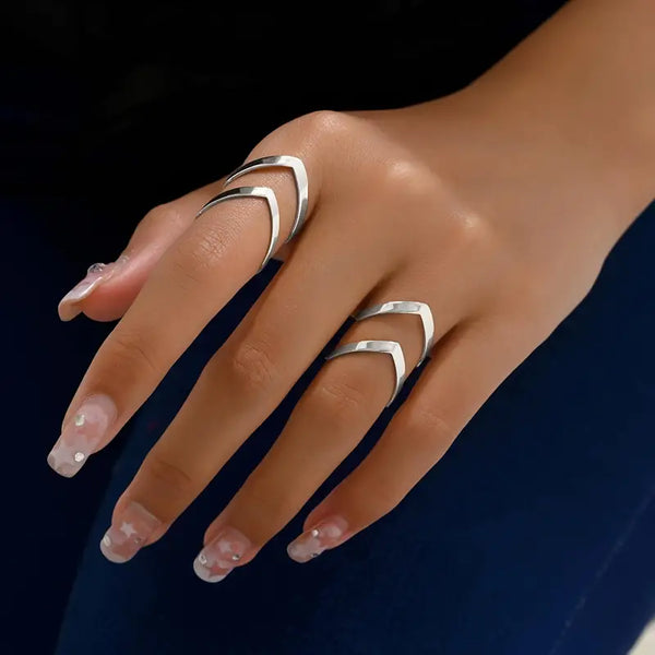 Twin Arrow Ring