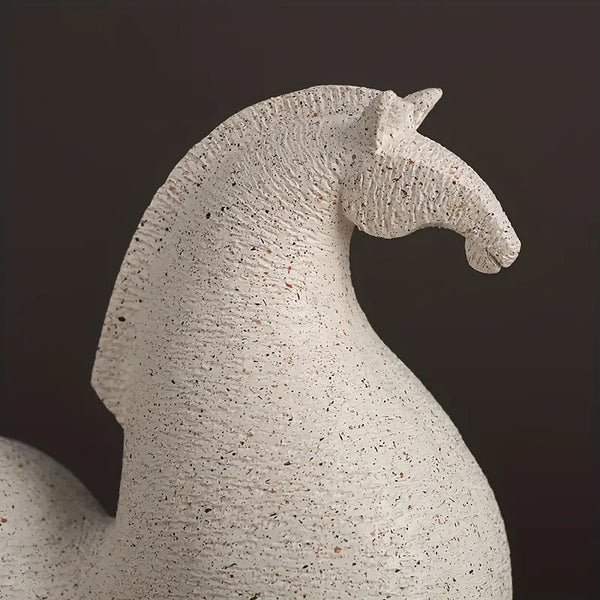 Majestic Stallion Duo – Abstract Horse Sculptures