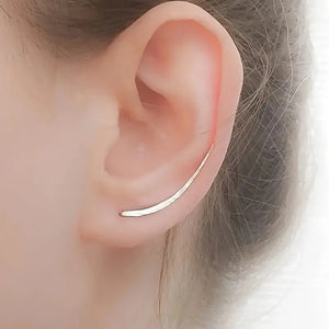 Textured Dreamcatcher Ear Climbers