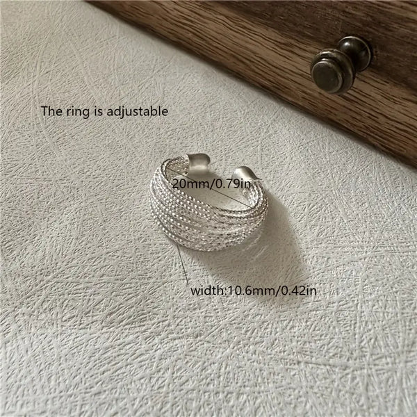 Whispering Tides Ring
