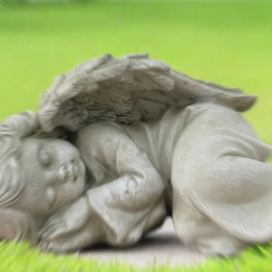Sleeping Angel Garden Statue